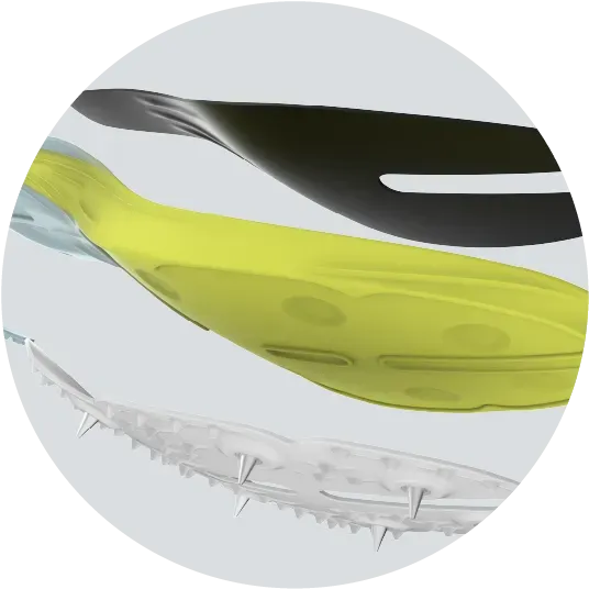 full length carbon plate