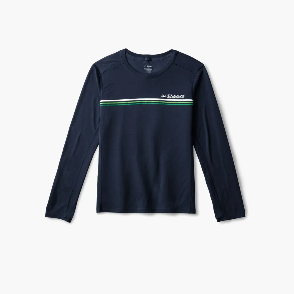 428 - Blue Slate/Brooks Stripe